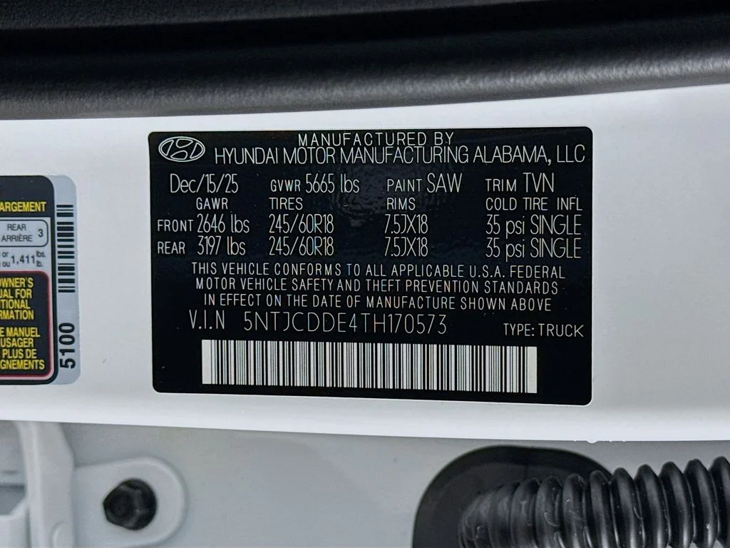 New 2026 Atlas White Hyundai SEL Activity image 32