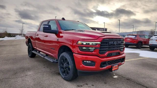 New 2026 Molten Red Pearl-Coat Exterior Paint RAM Laramie image 11