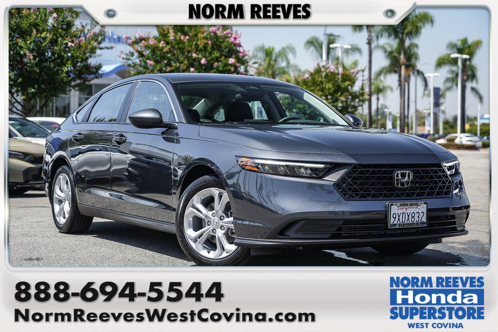 Certified Used 2025 Meteorite Gray Metallic Honda LX image 1