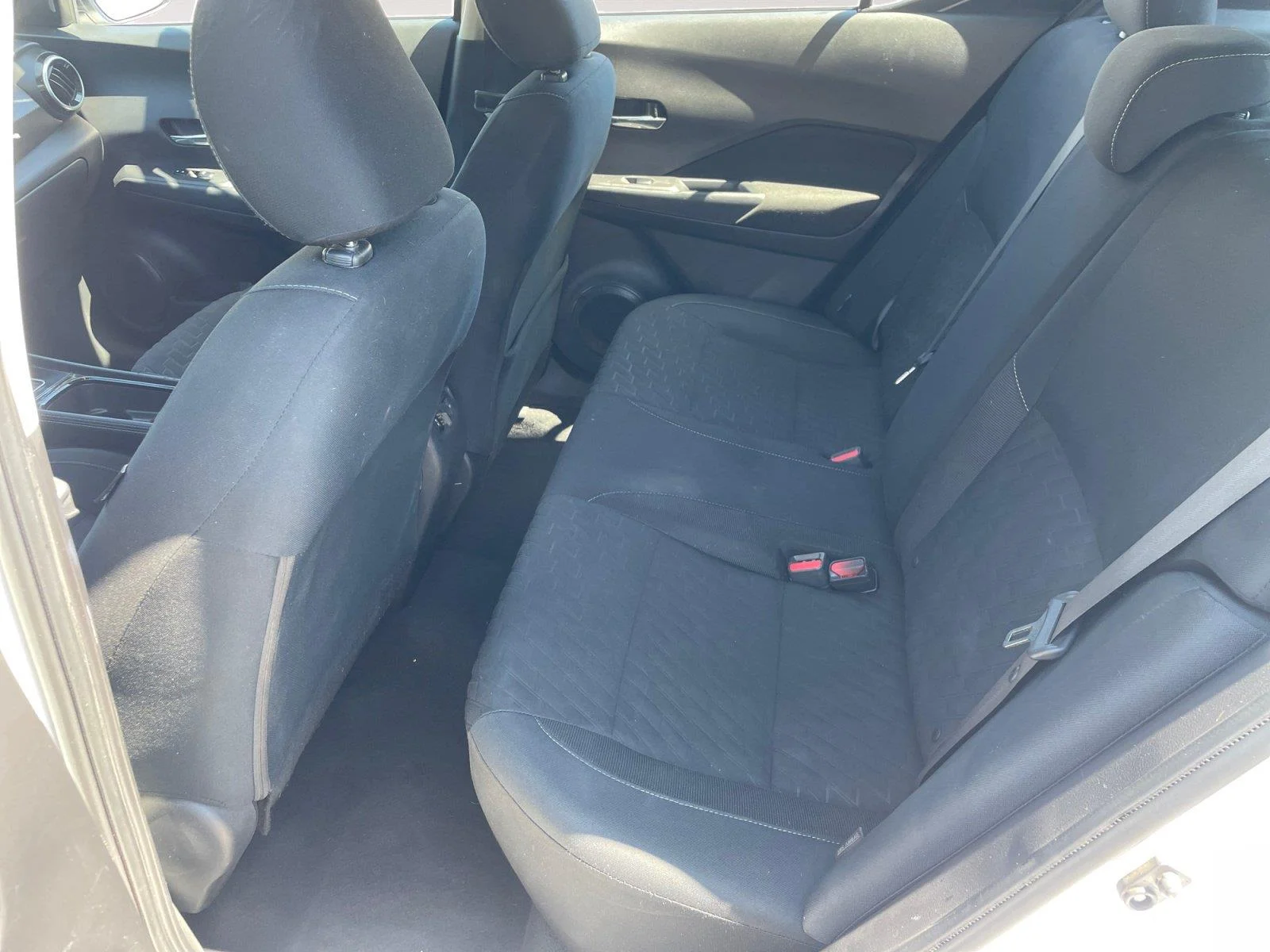 Used 2023 Aspen White Tricoat/Super Black Nissan SV image 13