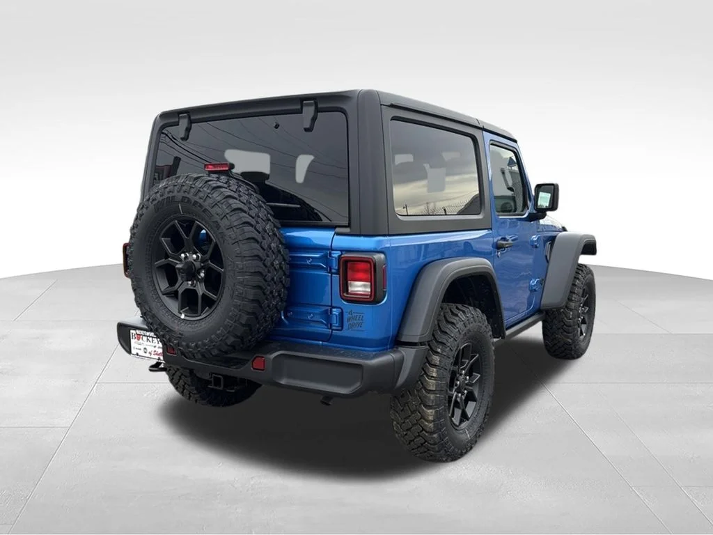 New 2026 Hydro Blue Pearl-Coat Exterior Paint Jeep Willys image 3