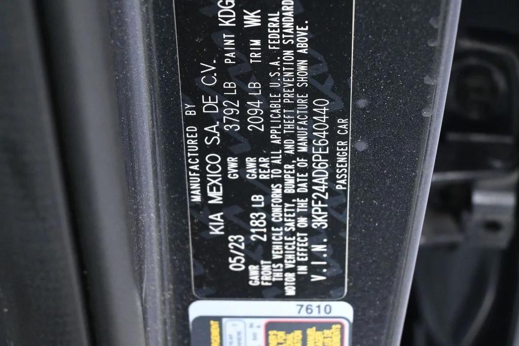 Used 2023 Gravity Gray Kia LXS image 16