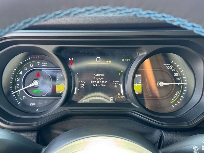 Used 2024 Blue Jeep Rubicon 4xe image 29