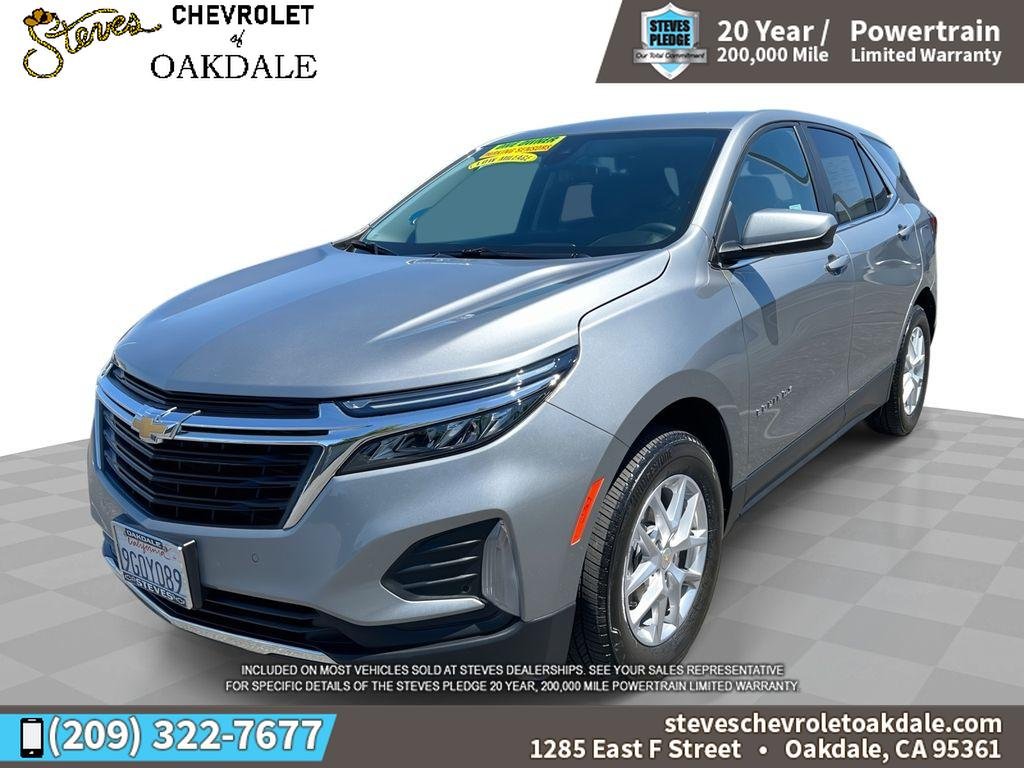 Certified Used 2023 Sterling Gray Metallic Chevrolet LT image 1