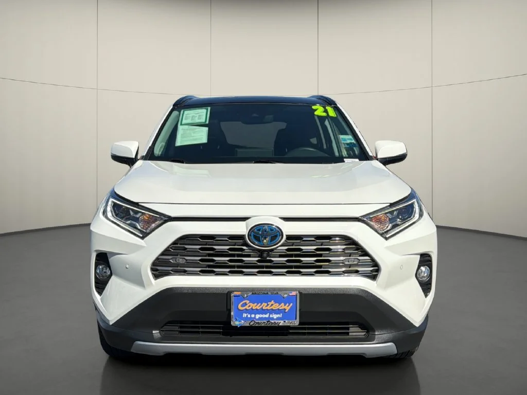 Used 2021 White Toyota Limited image 2