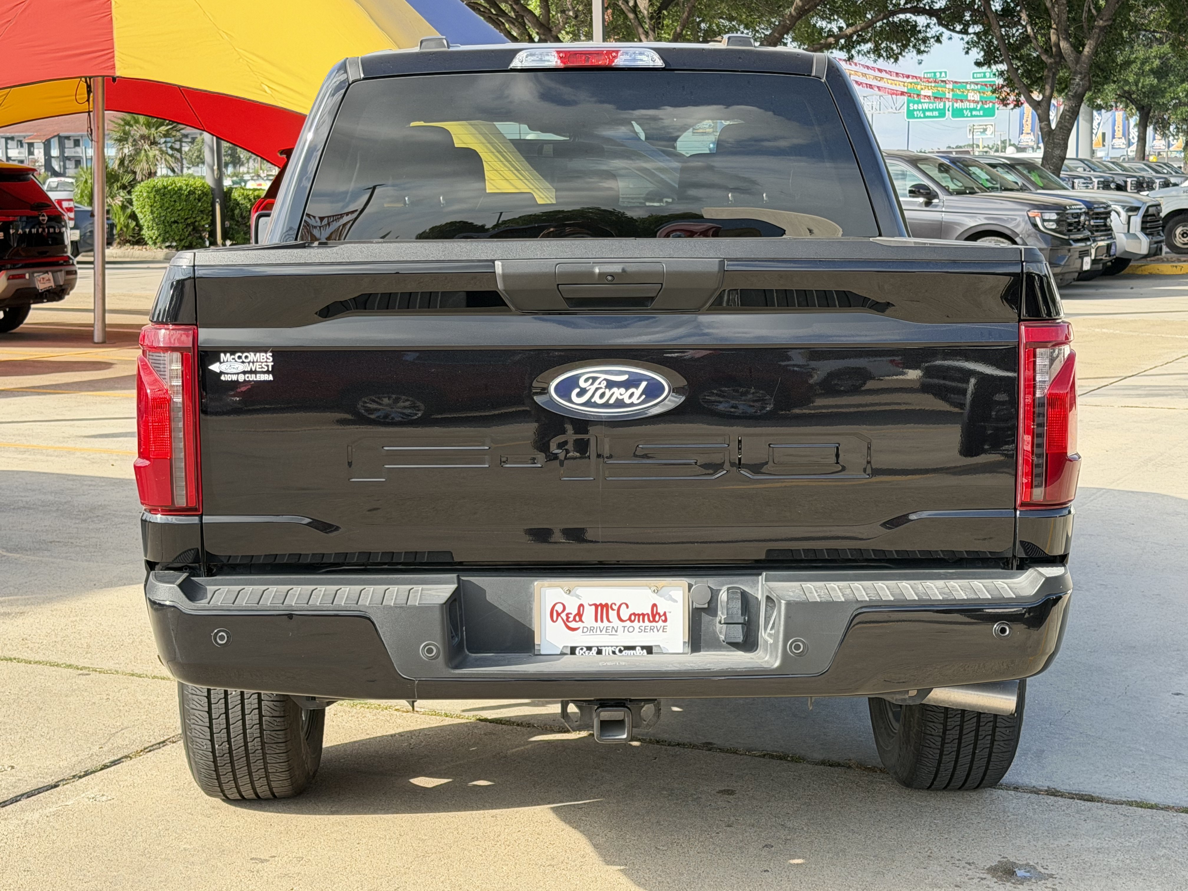 Used 2024 Agate Black Metallic Ford STX image 7