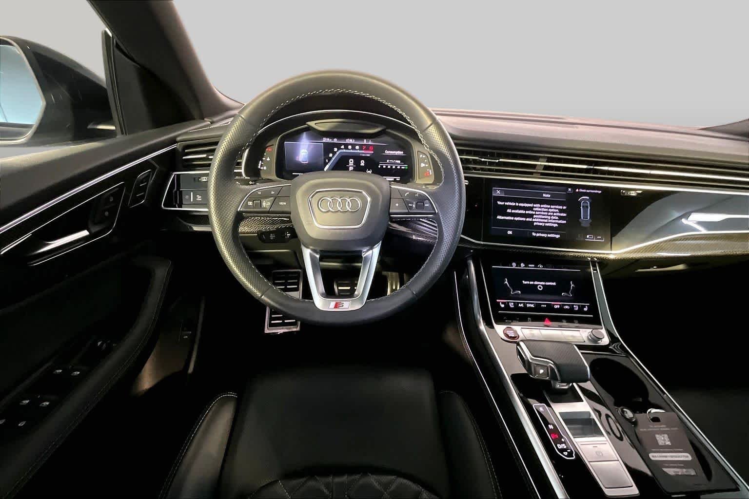 Used 2023 Mythos Black Metallic Audi Premium Plus image 6
