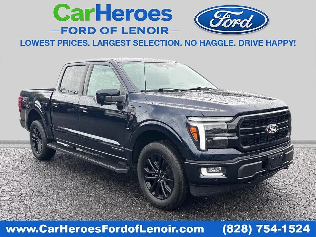 Used 2024 Black Ford Lariat image 1