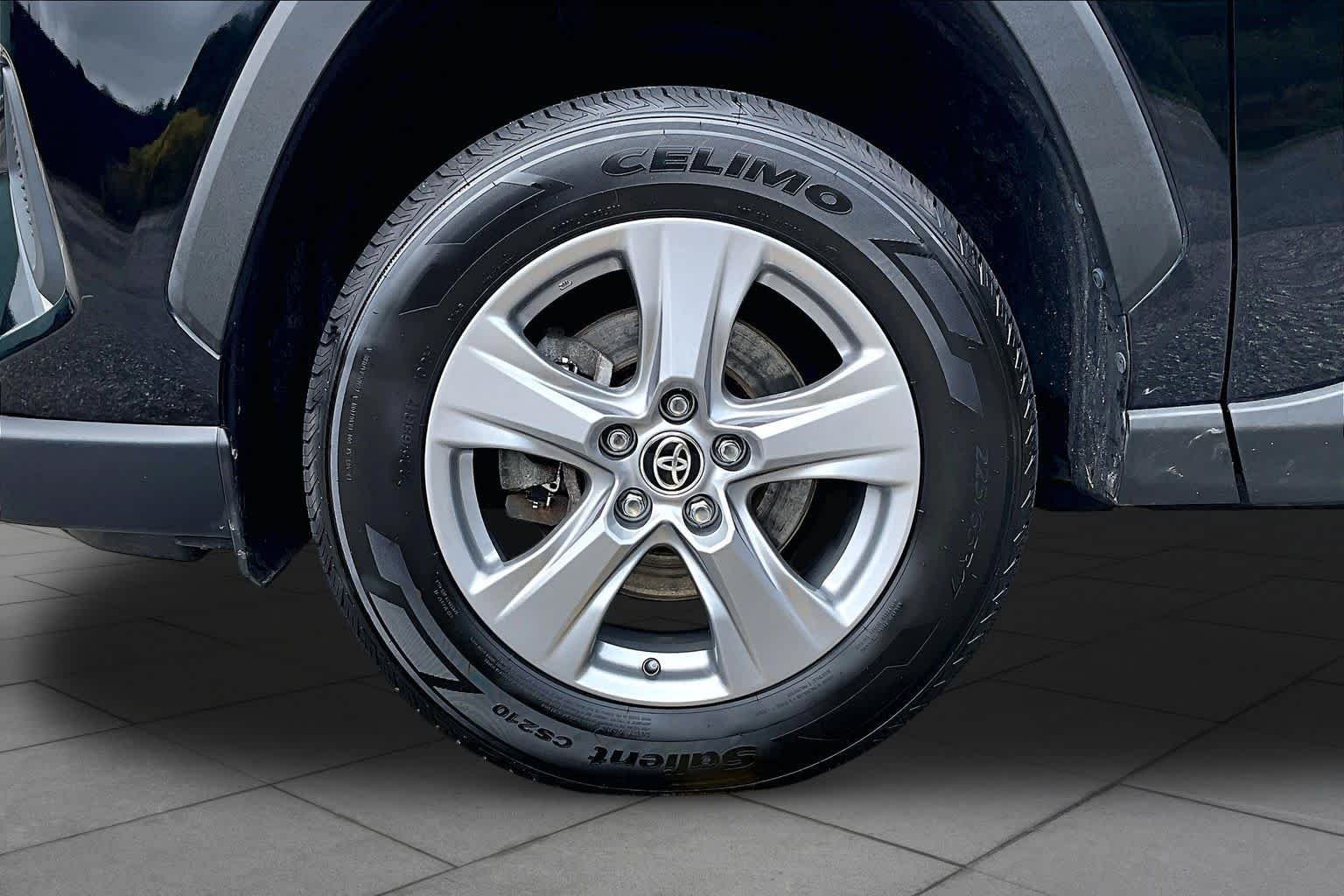 Used 2023 Midnight Black Metallic Toyota Hybrid XLE image 11