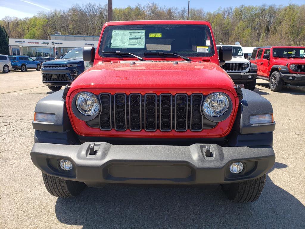 New 2026 Firecracker Red Clear-Coat Exterior Paint Jeep Sport image 9