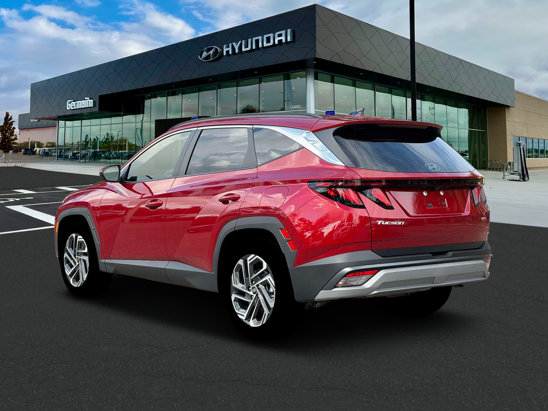 New 2026 Ultimate Red Hyundai SEL Plus AWD image 5