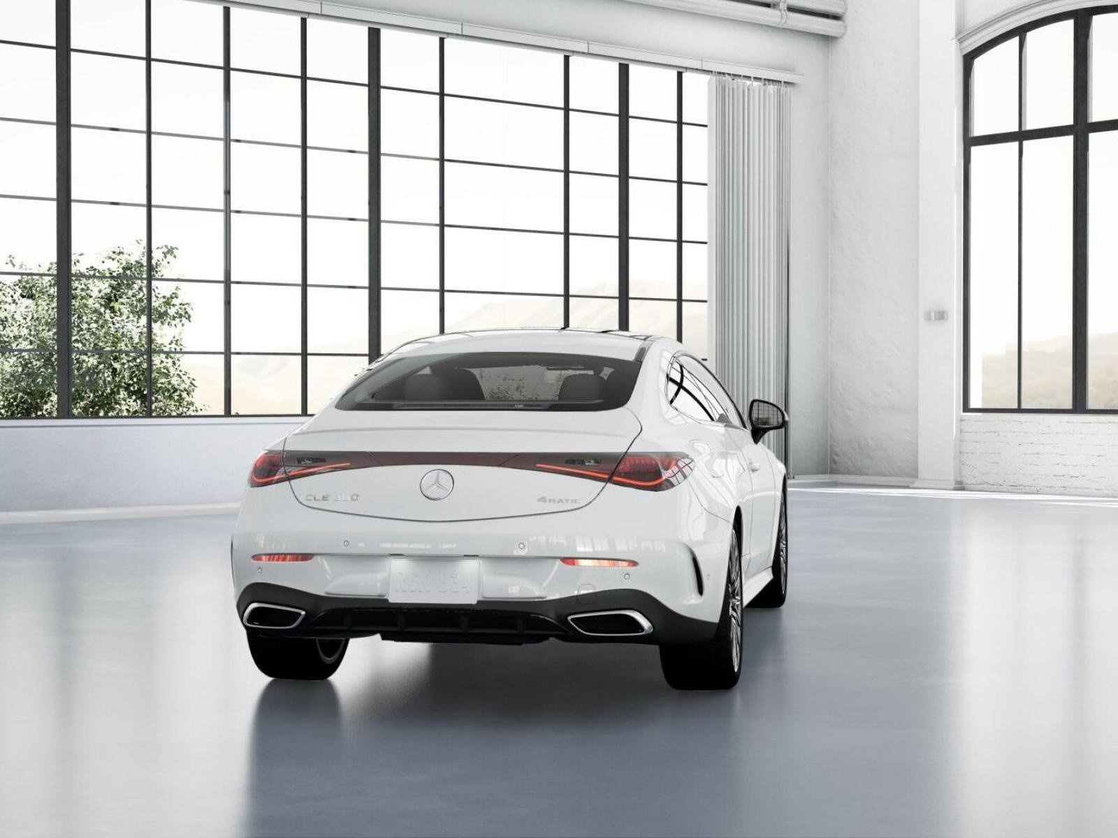 New 2026 Polar White Mercedes-Benz CLE 300 2D Coupe 4MATIC® image 25