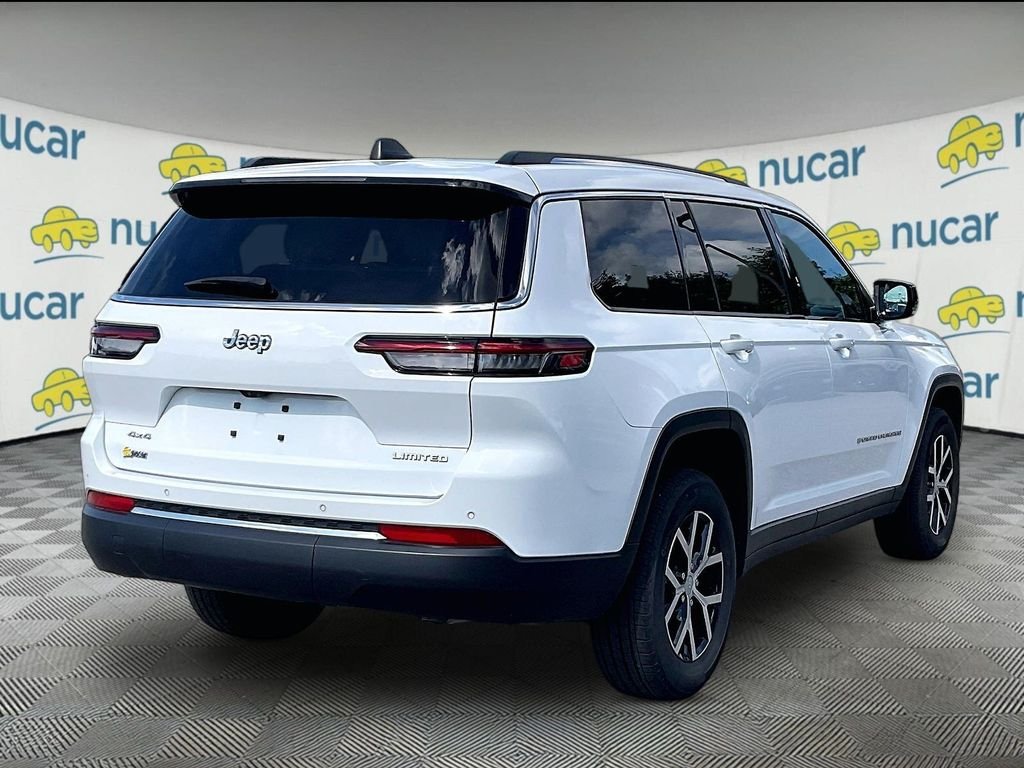 Used 2023 Bright White Clearcoat Jeep Limited image 6