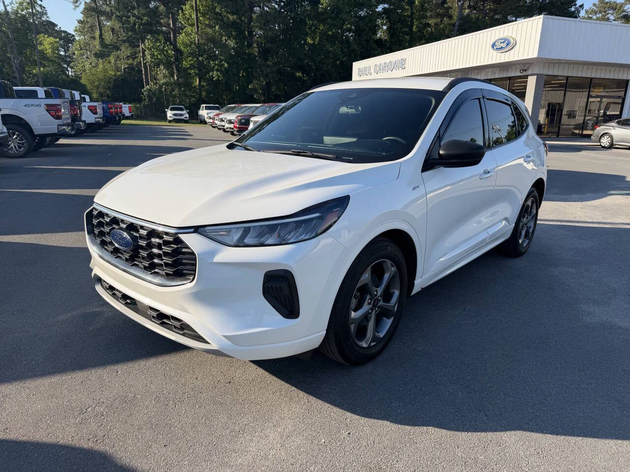 Used 2023 White Ford ST Line 4dr SUV image 1