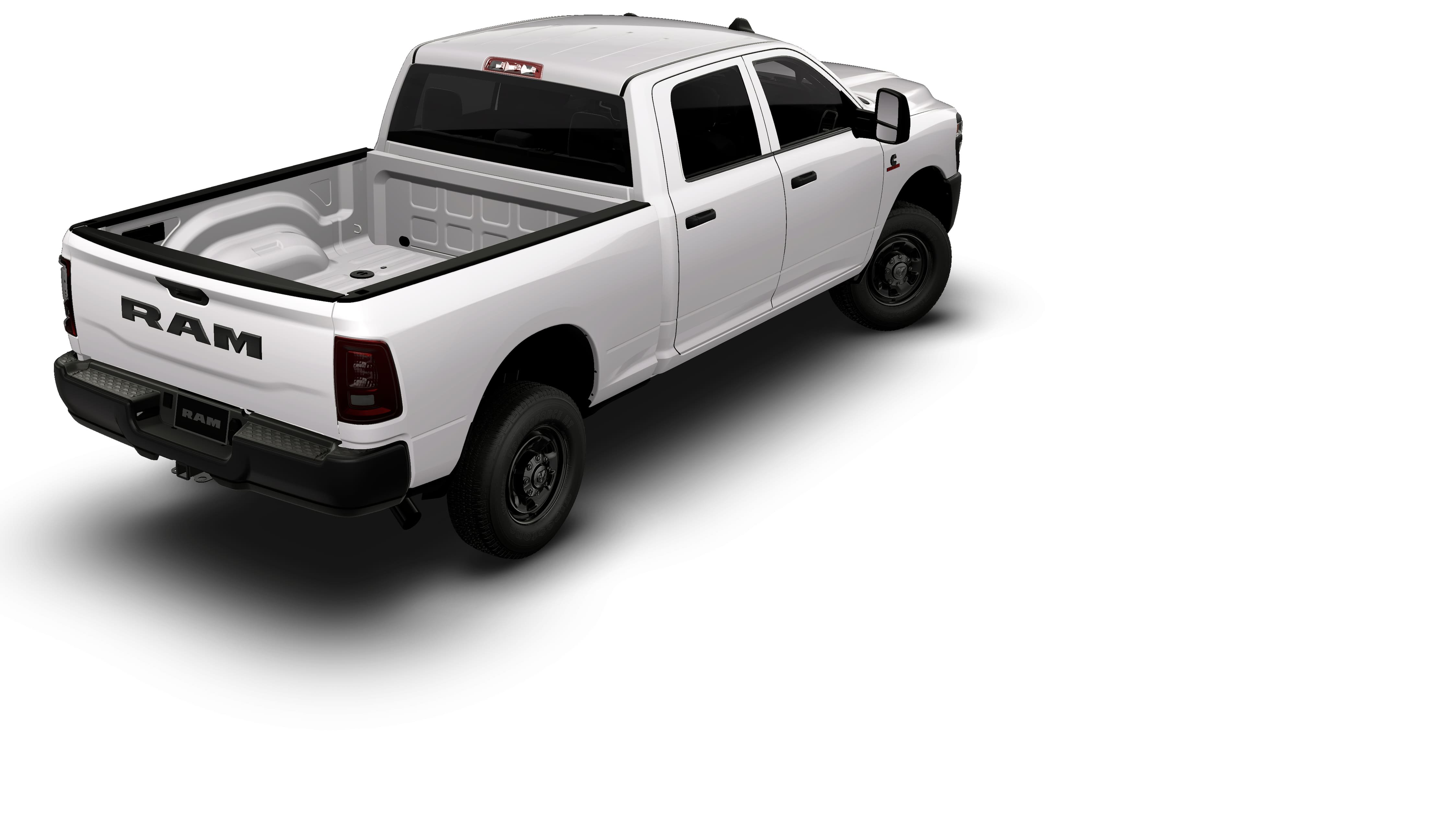 New 2026 Bright White Clear-Coat Exterior Paint RAM Tradesman image 14