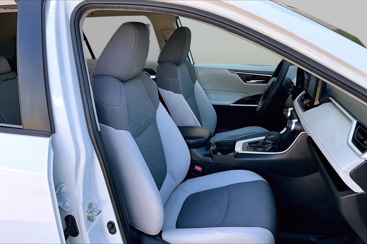 Used 2021 Super White Toyota XLE image 8