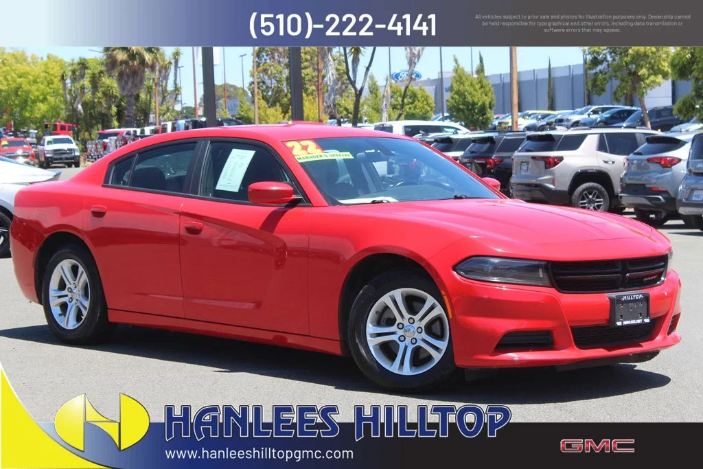 Used 2022 Red Dodge SXT image 1