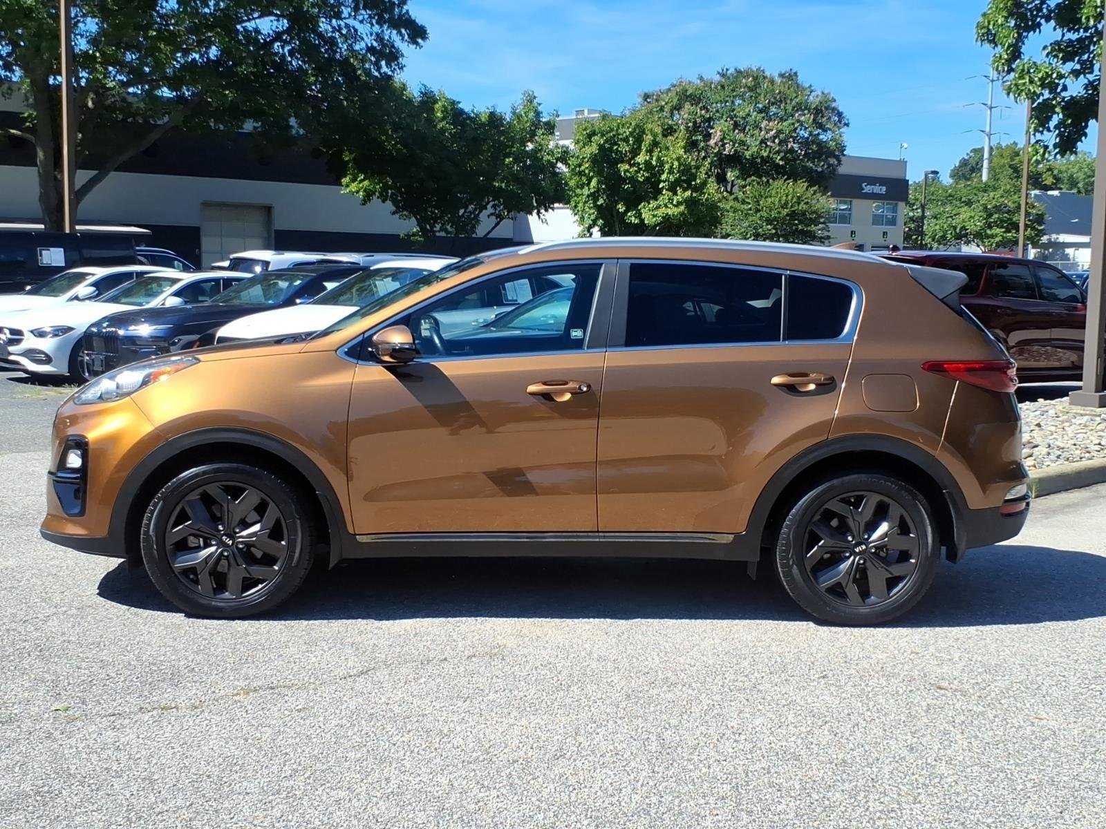 Used 2020 Burnished Copper Kia S image 3
