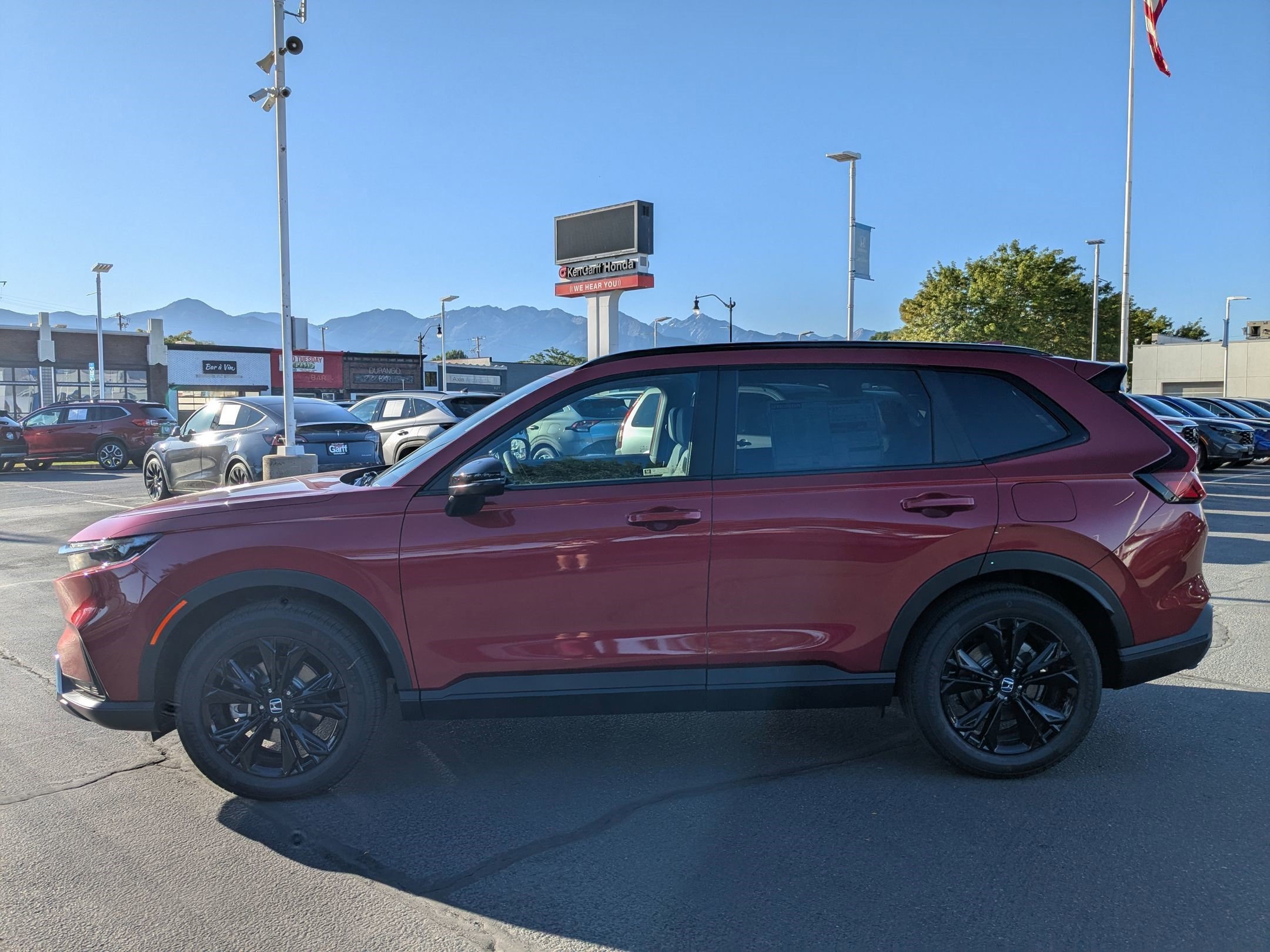 New 2026 Radiant Red Metallic Honda Sport Touring image 7