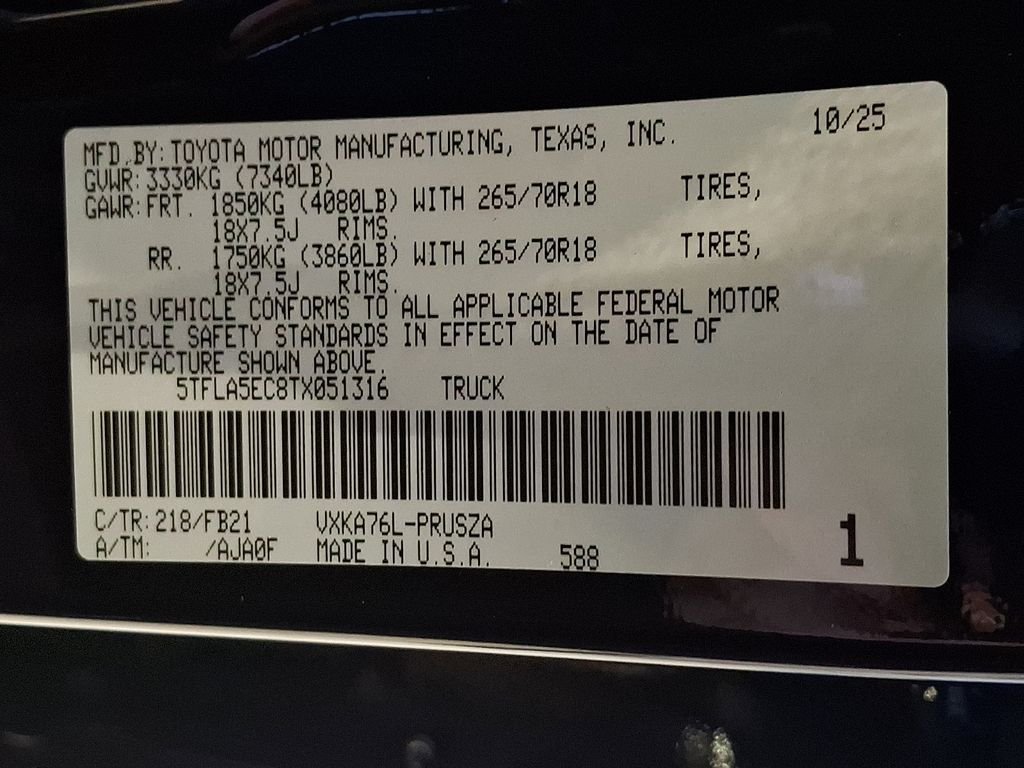 2026 Toyota Tundra SR5 - Photo 18