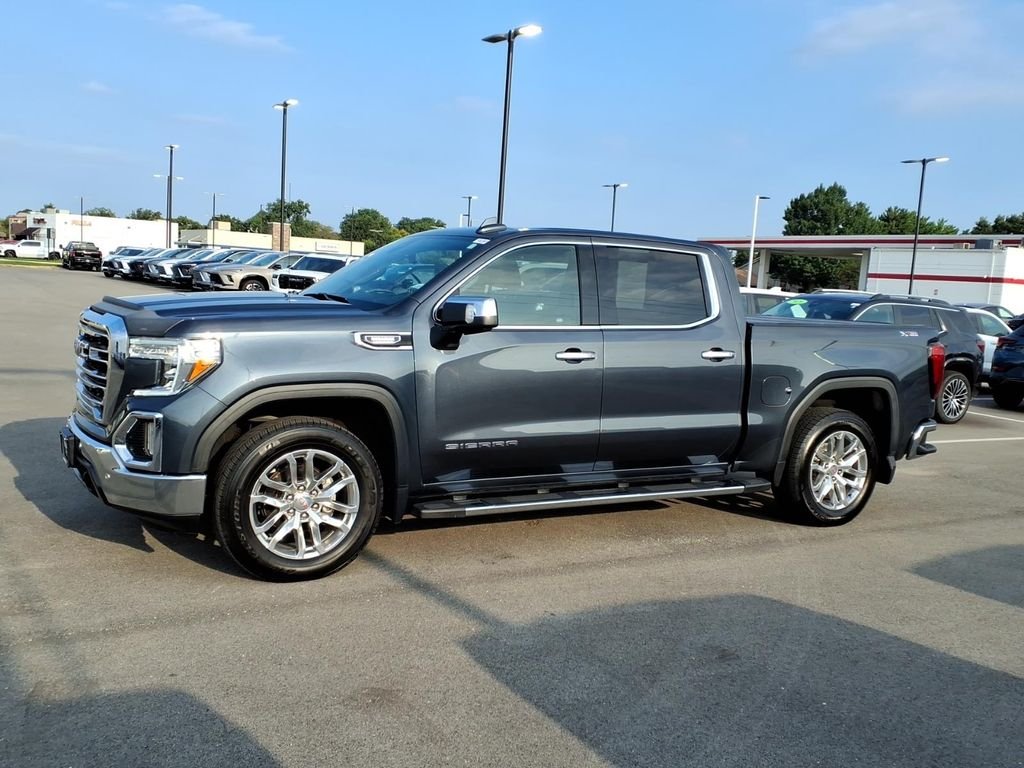 Used 2021 Dark Sky Metallic GMC SLT image 2