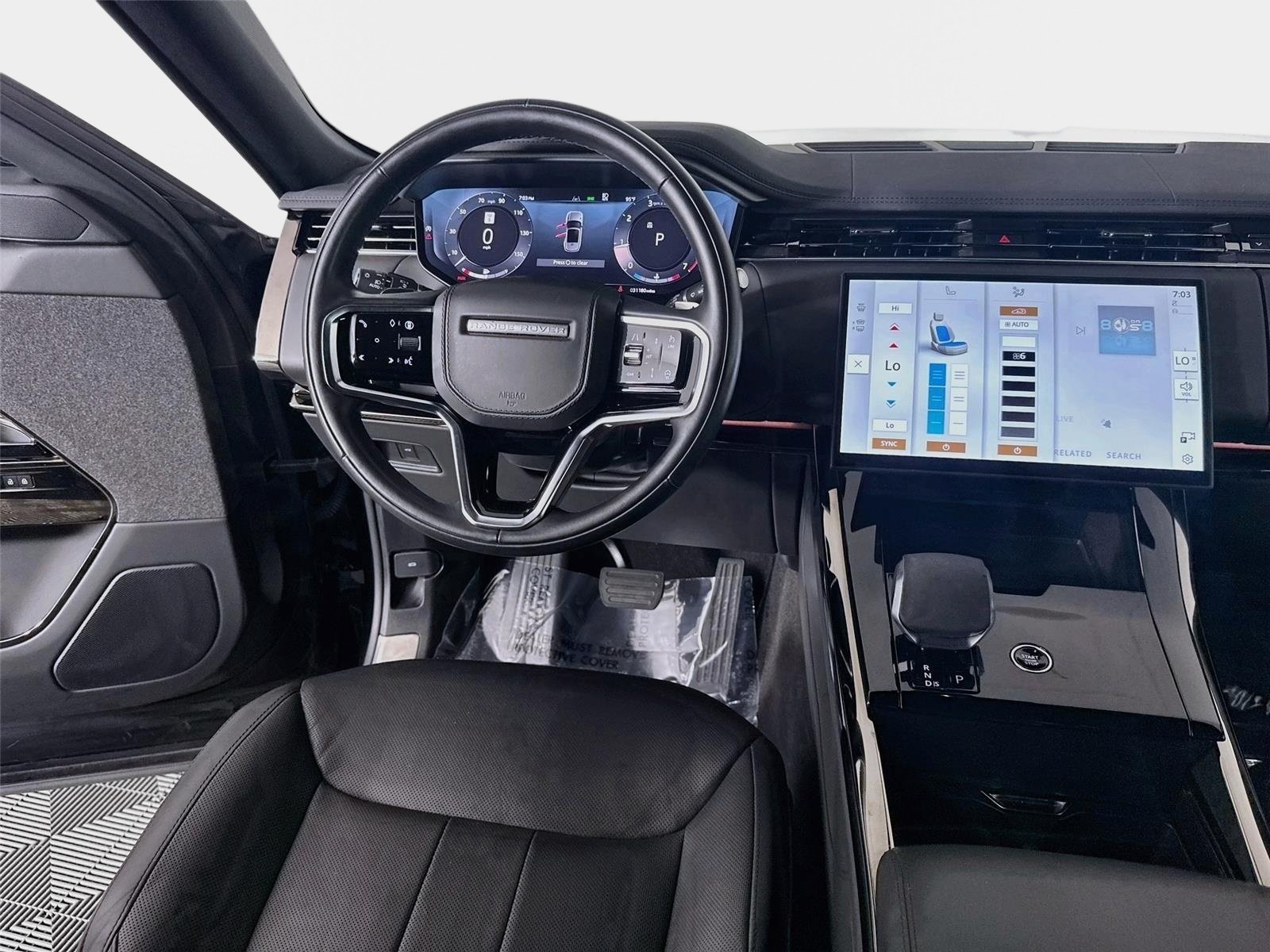 Used 2025 Santorini Black Metallic Land Rover SE image 25