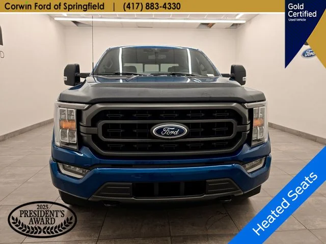 Certified Used 2023 Atlas Blue Metallic Ford XLT image 9