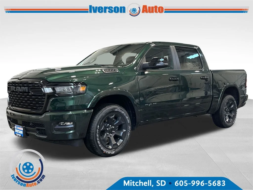 New 2026 Serrano-Green Metallic Exterior Paint RAM Big Horn/Lone Star image 3
