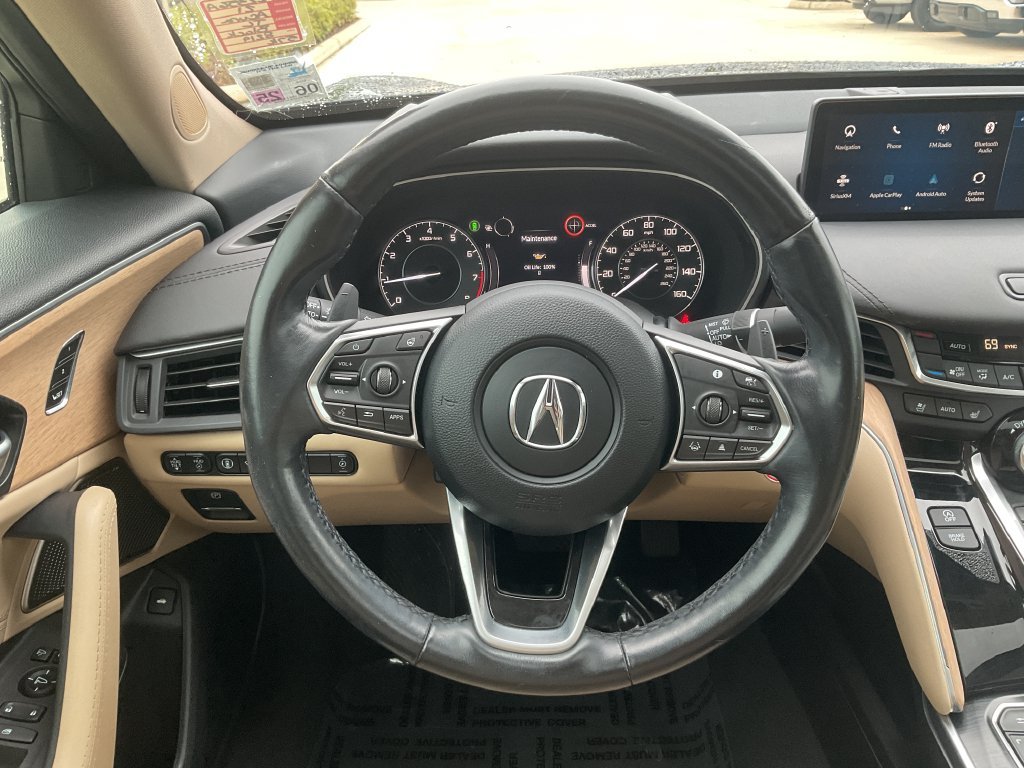 Used 2021 Black Acura Advance image 20