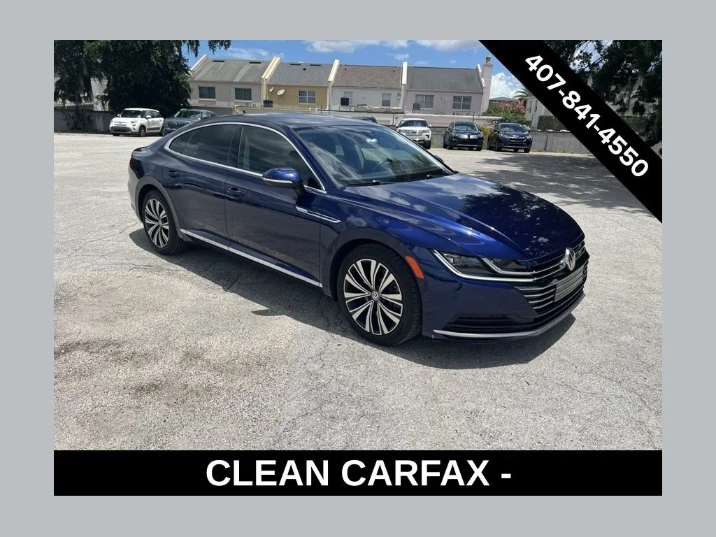 Used 2019 Blue Volkswagen 2.0T SE image 1