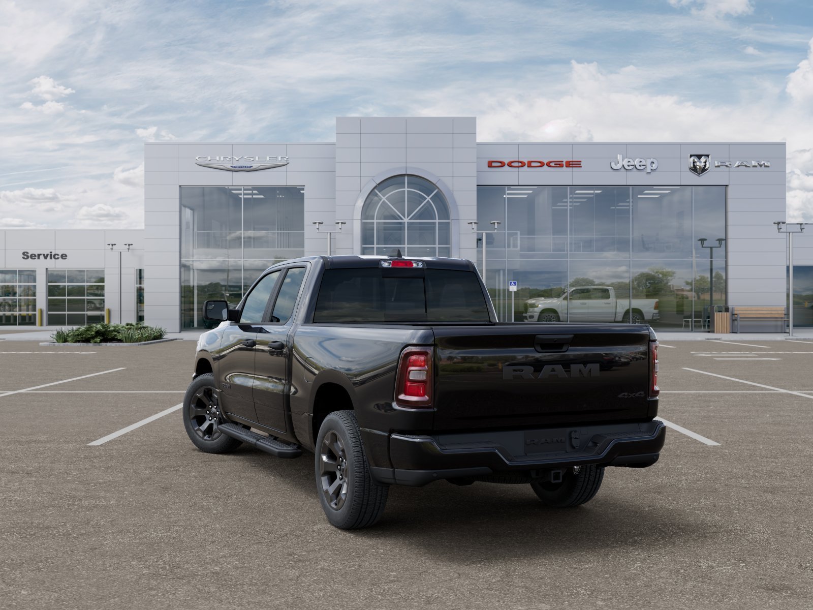 New 2026 Diamond Black Crystal Pearl-Coat Exterior Paint RAM Express image 12