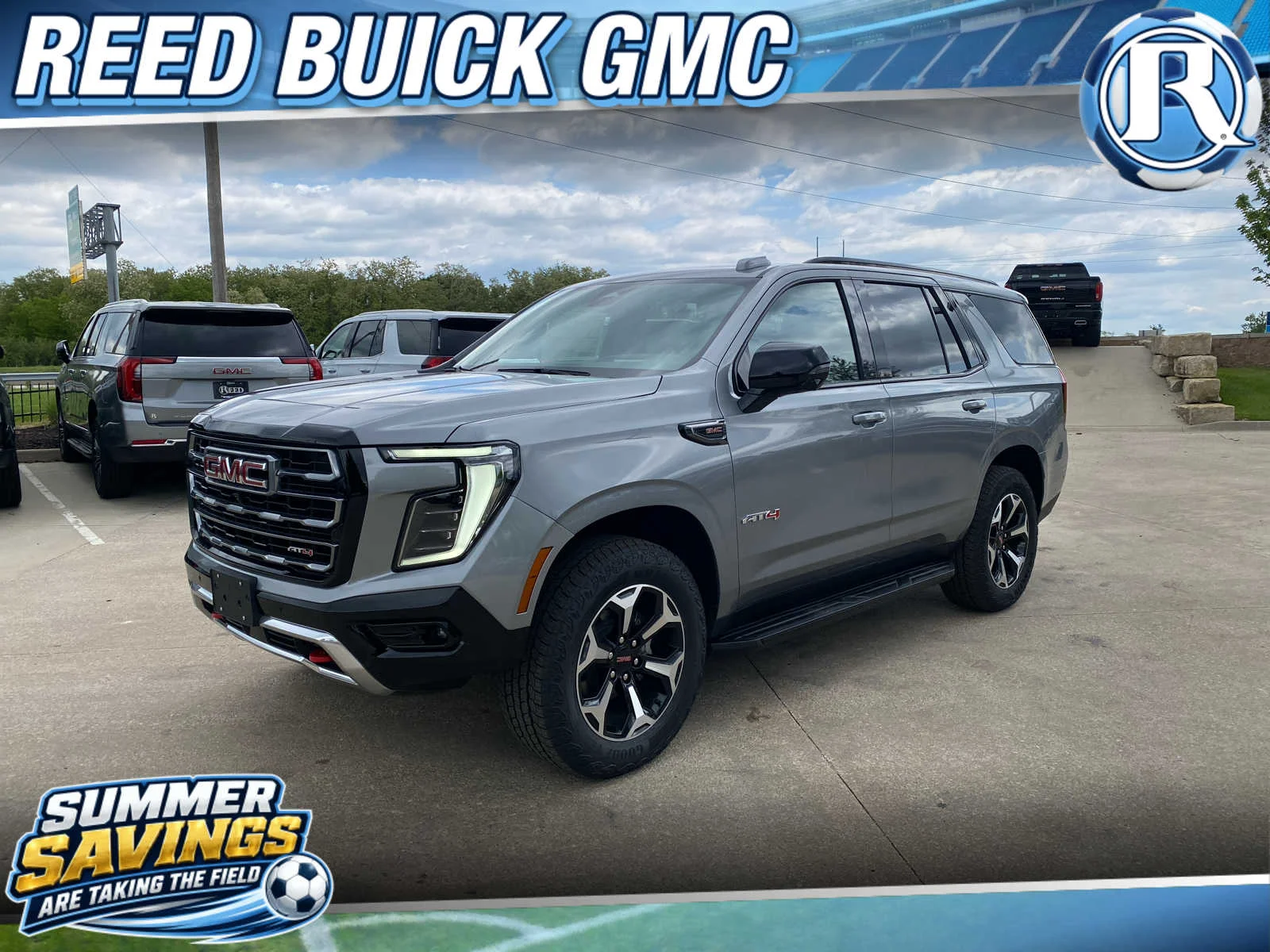 New 2026 Sterling Metallic GMC AT4 image 1