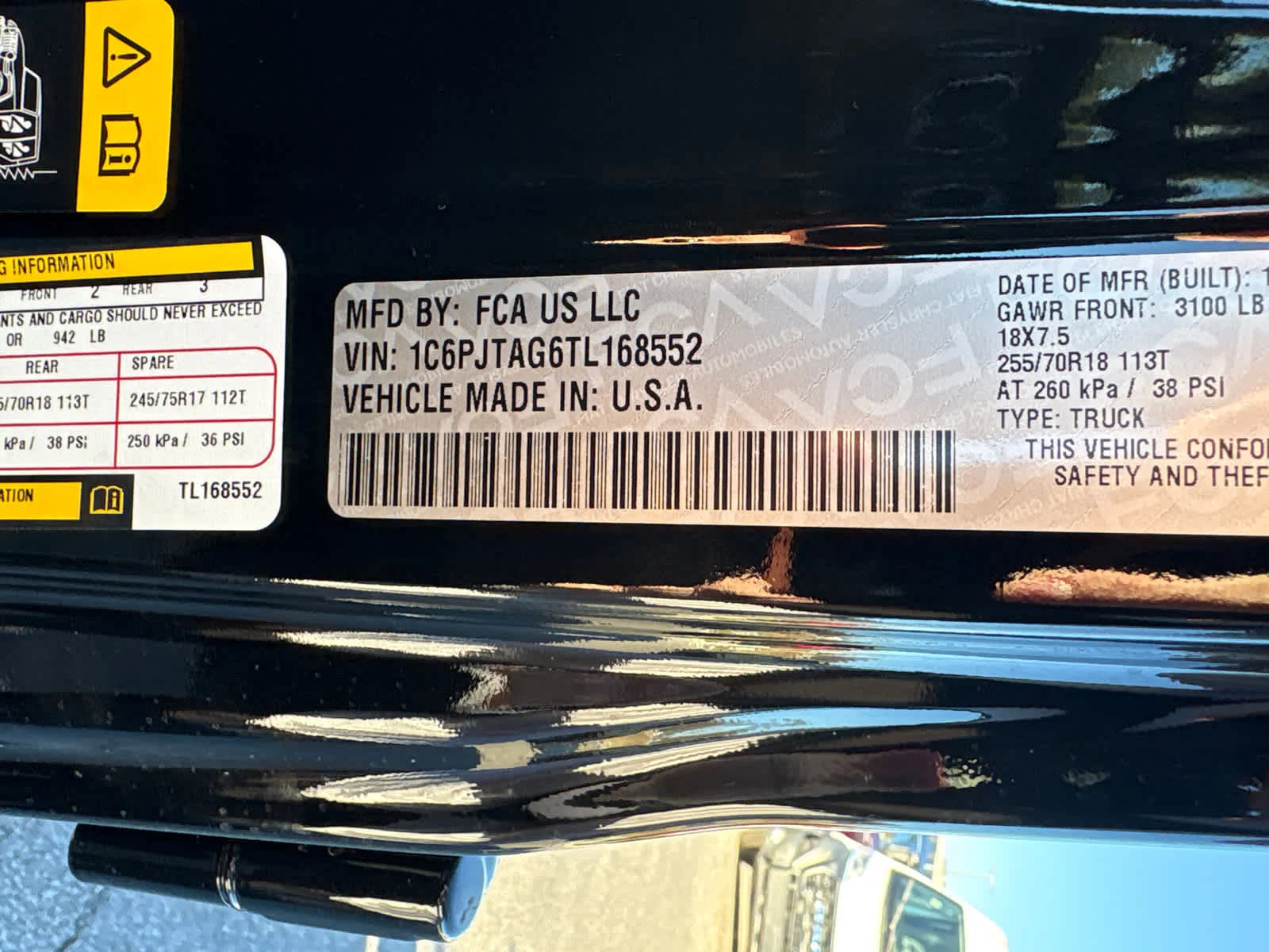New 2026 Black Clear-Coat Exterior Paint Jeep Sahara image 30