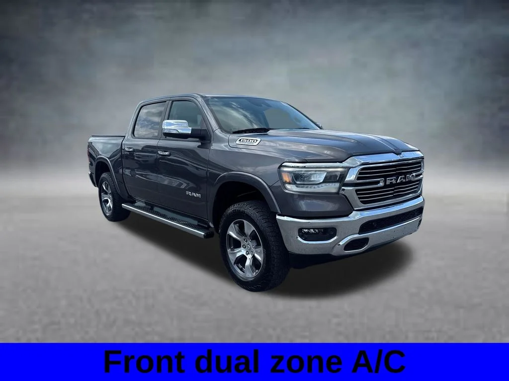 Used 2022 Granite Crystal Clearcoat Metallic Ram Laramie image 7