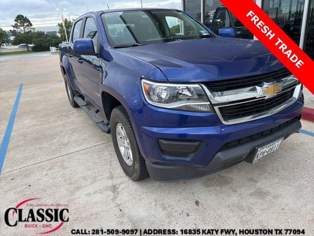 LASER BLUE 2016 Chevrolet Colorado Work Truck Crew Cab RWD Pickup Truck 4X2