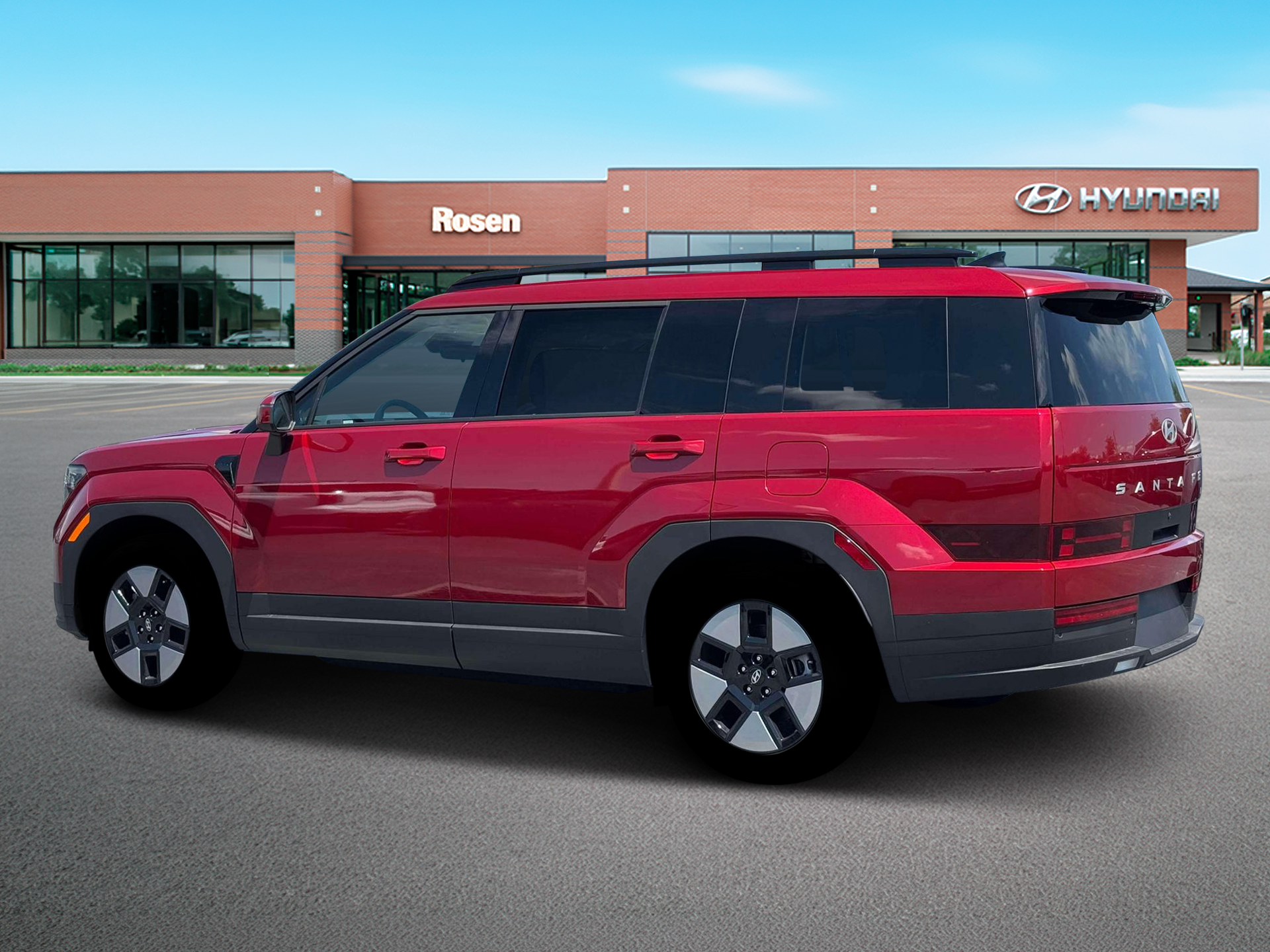 New 2026 Red Hyundai SEL image 4