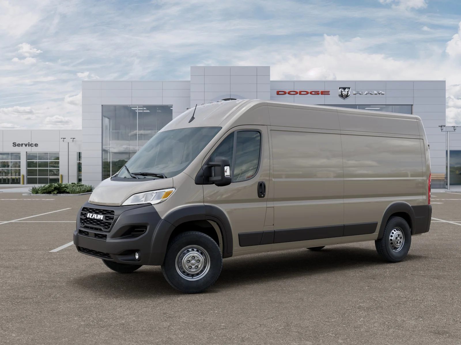 New 2026 Sandstone Pearl-Coat Exterior Paint RAM High Roof image 29