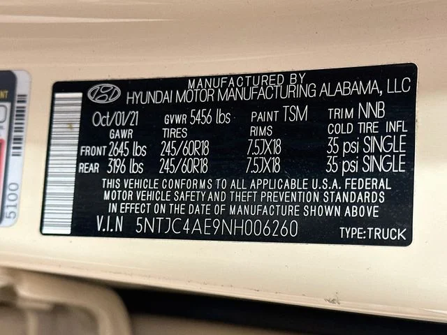 Certified Pre-Owned 2022 Hyundai Santa Cruz SEL