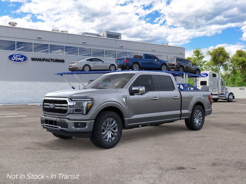 New 2026 Carbonized Gray Metallic Ford Lariat image 2