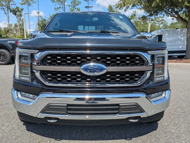 Used 2021 Agate Black Metallic Ford King Ranch image 8