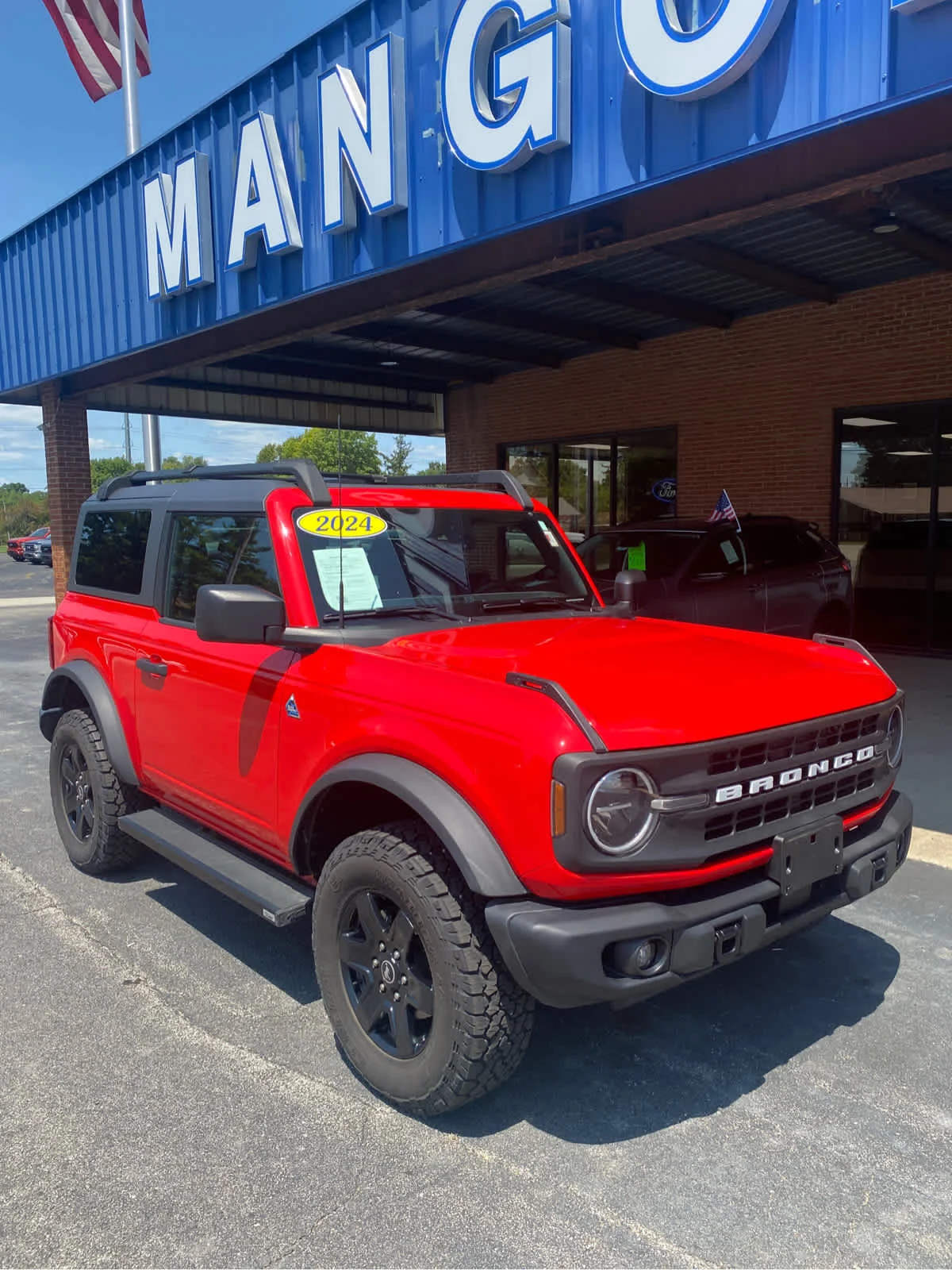 Used 2024 Race Red Ford Black Diamond image 3