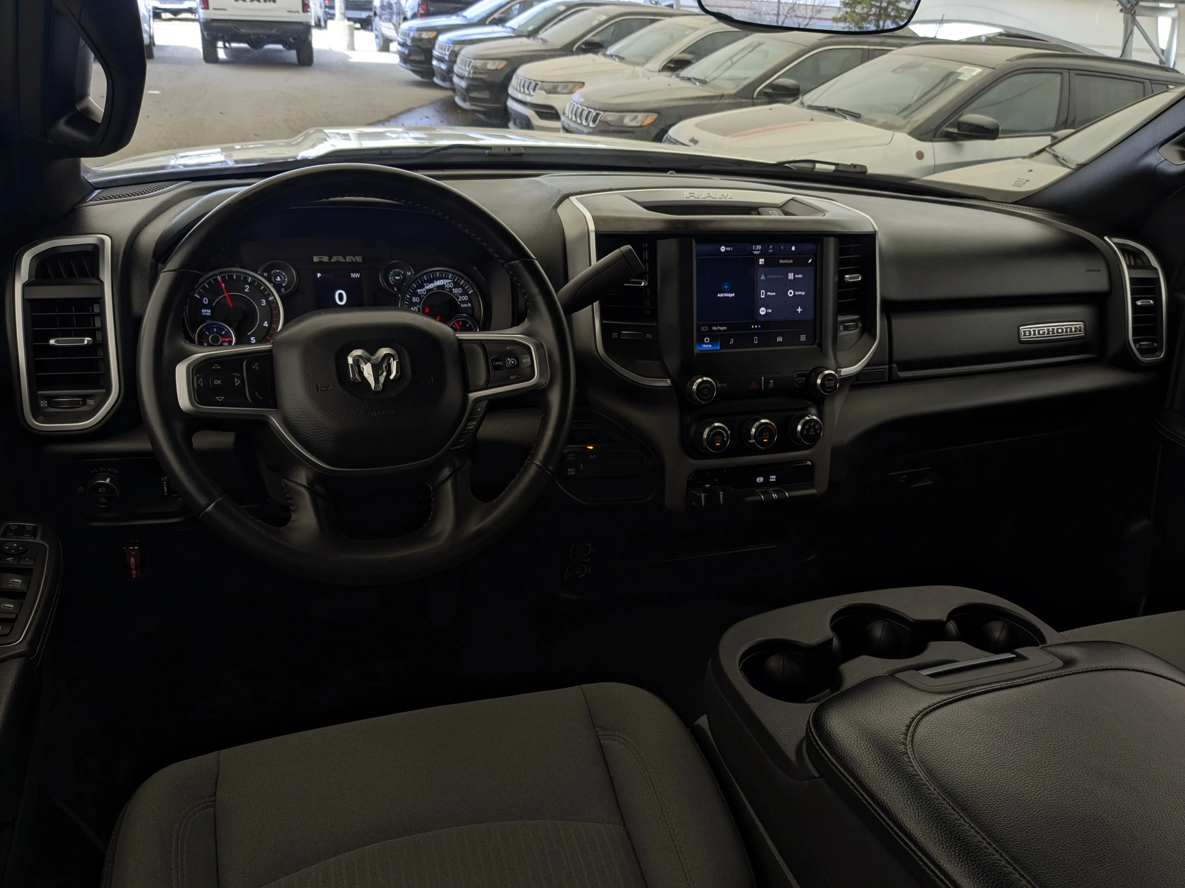Used 2024 White RAM Big Horn - - Level 1 Equip Grp - Protection Group - OWL On?/Off?Road Tires - 6.7L Cummins Diesel & M image 22