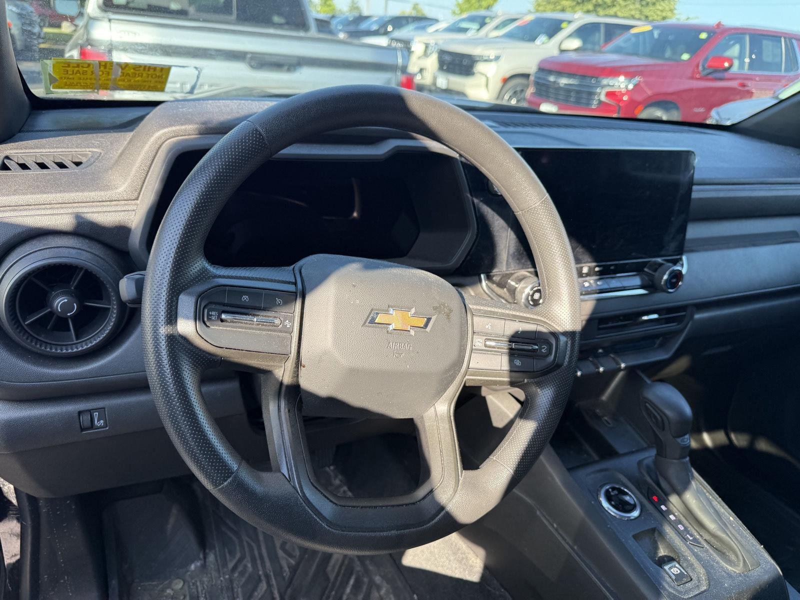 Used 2023 Black Chevrolet 4WD Work Truck image 12