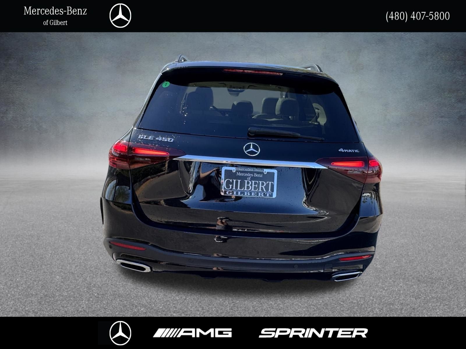 New 2026 Obsidian Black Metallic Mercedes-Benz GLE 450 image 5