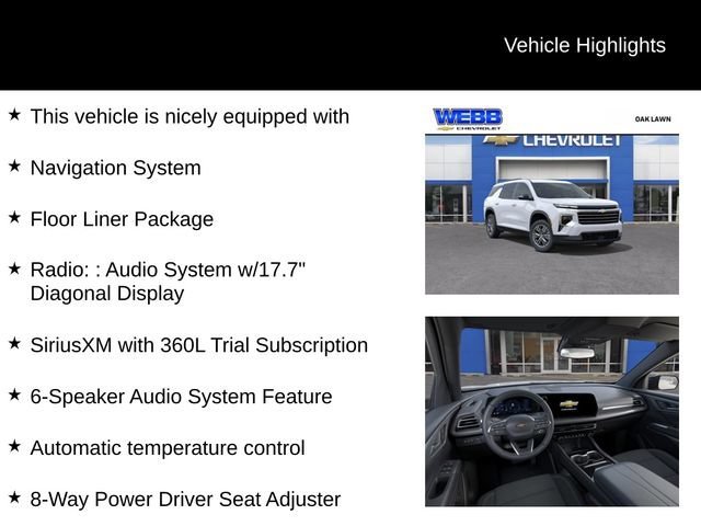 New 2027 Summit White Chevrolet LT image 3