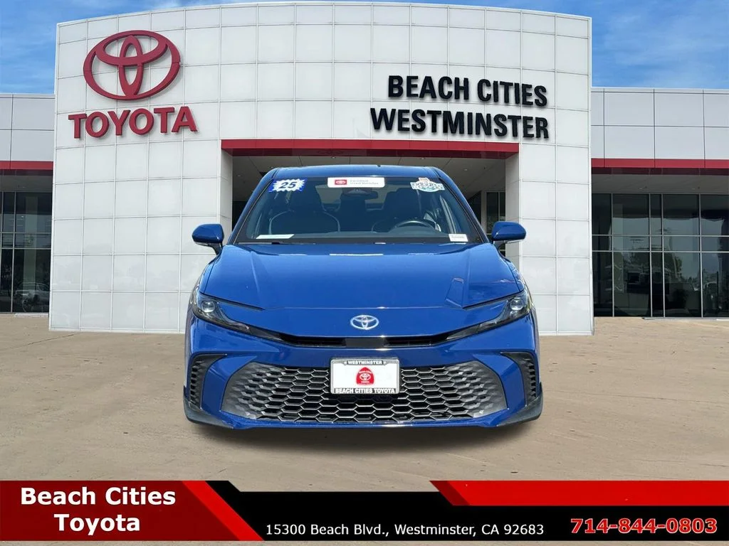 Used 2025 Blue Toyota SE image 4