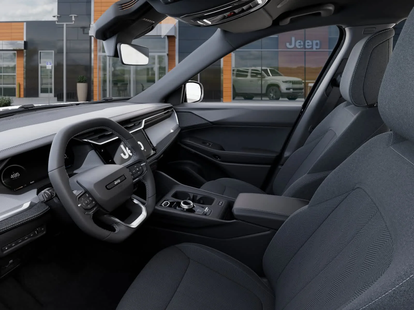 New 2026 Diamond Black Crystal Pearlcoat Jeep Laredo image 22