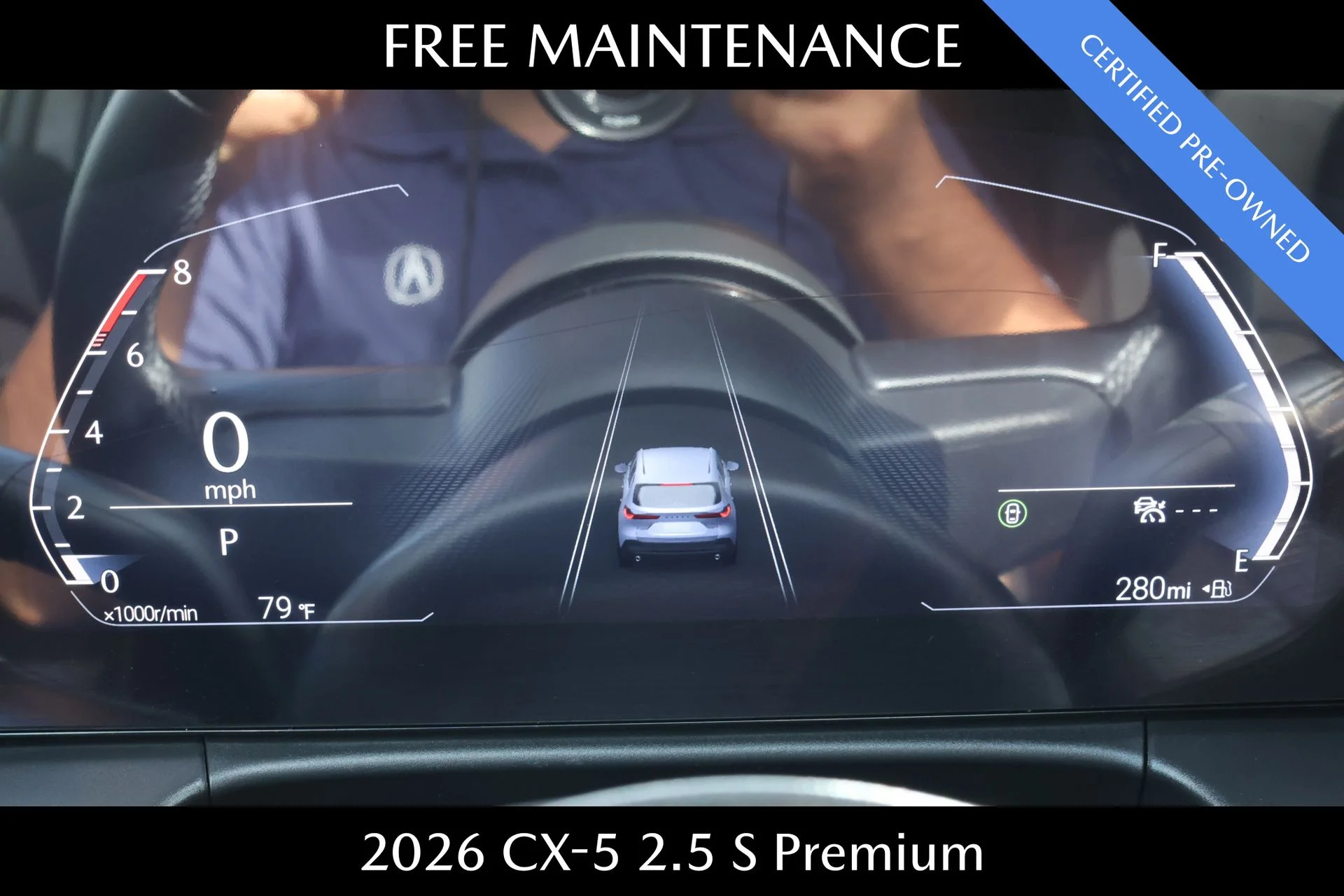 Certified Used 2026 Gray Mazda 2.5 S Premium image 14