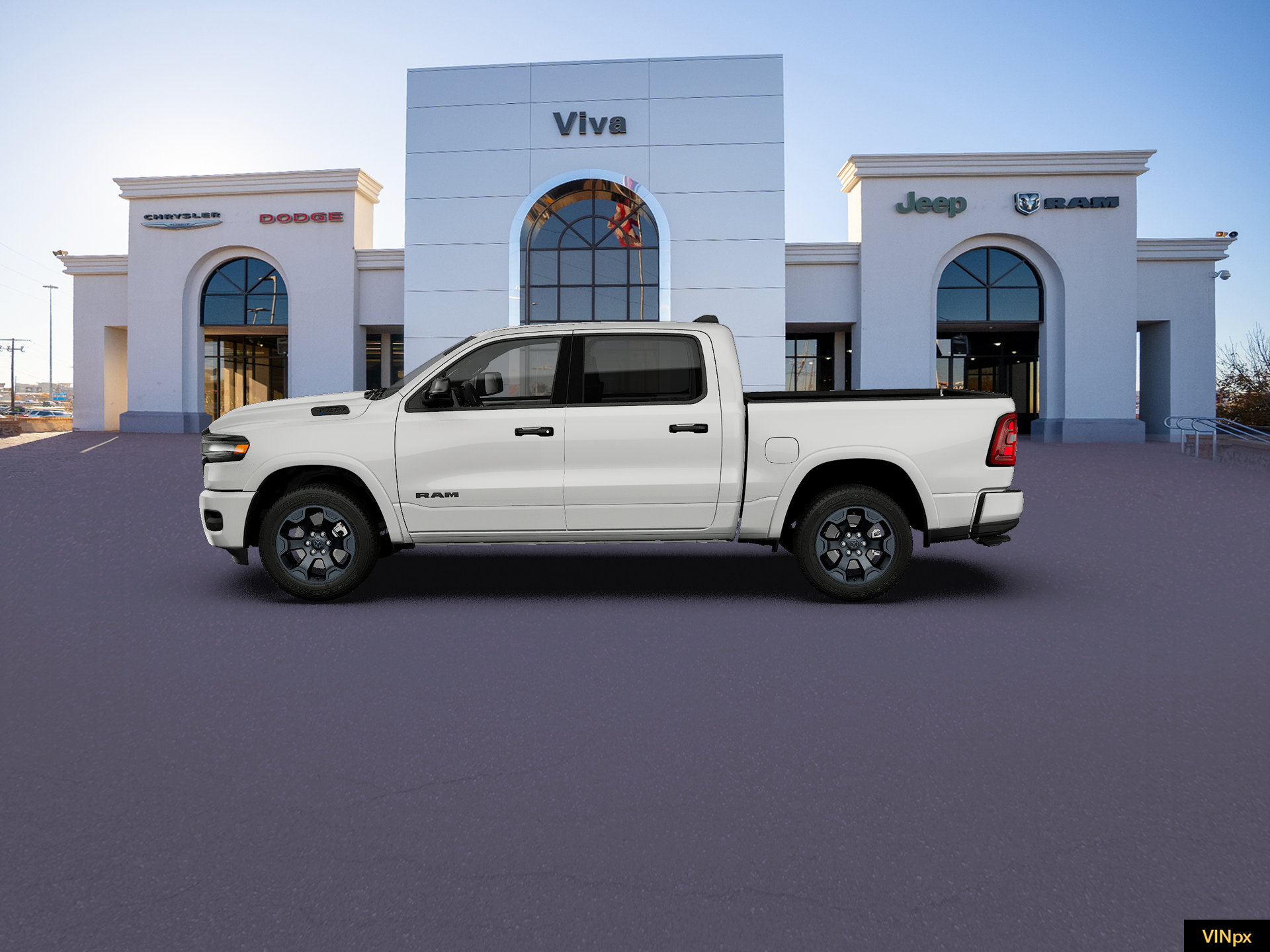 New 2027 Bright White Clearcoat RAM BIG HORN image 3