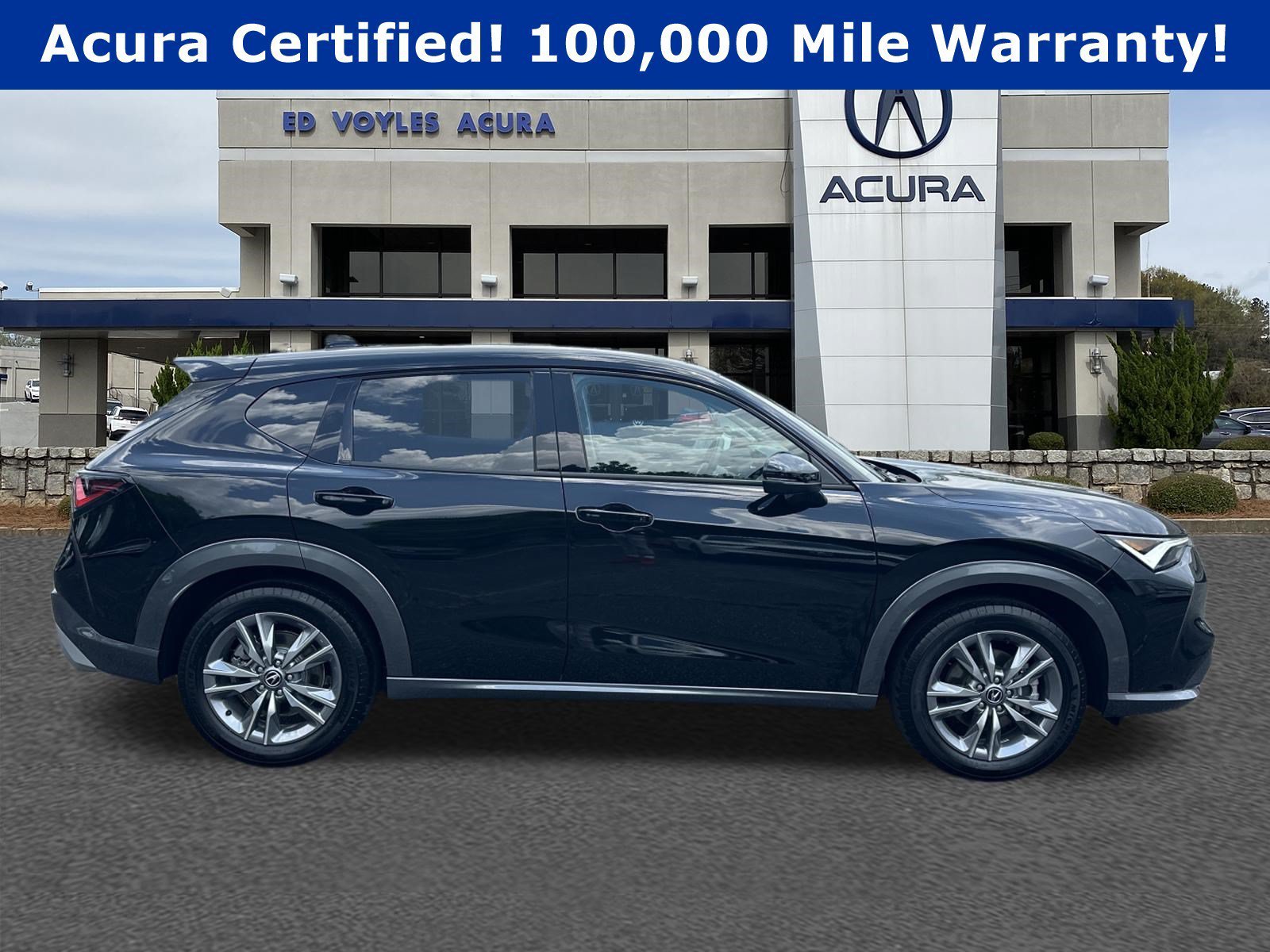 Used 2025 Crystal Black Pearl Acura Base image 4